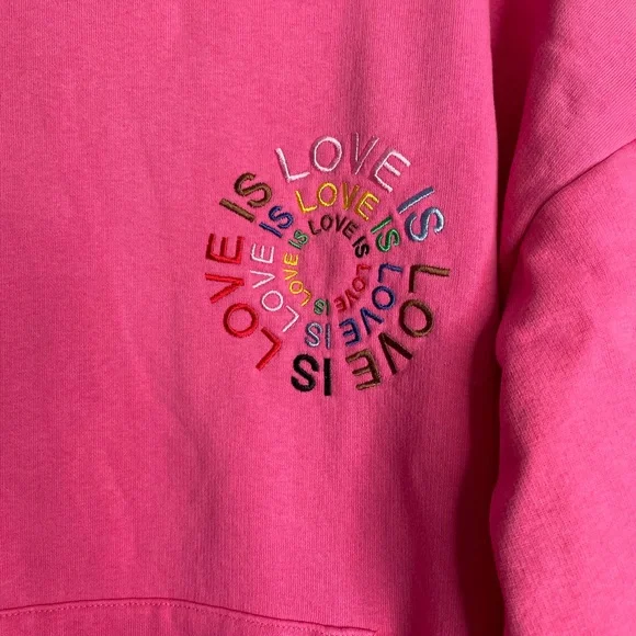 BooHoo unisex pride hoodie. Size XXL. - Picture 7 of 8